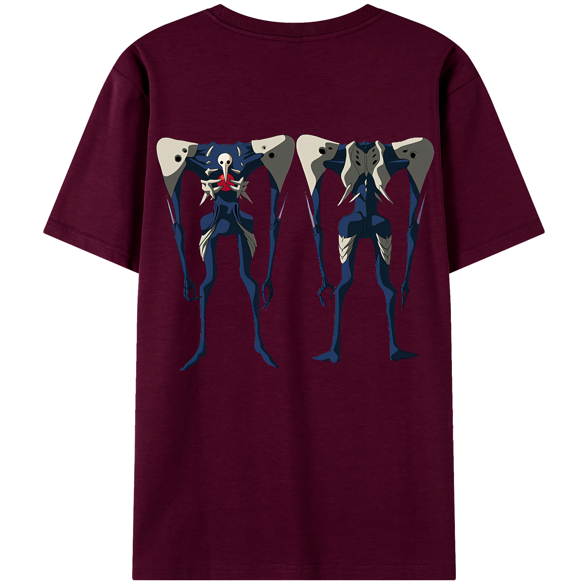 （画像用） EVA 新世紀エヴァンゲリオン レディース半袖Tシャツ(バックプリント)